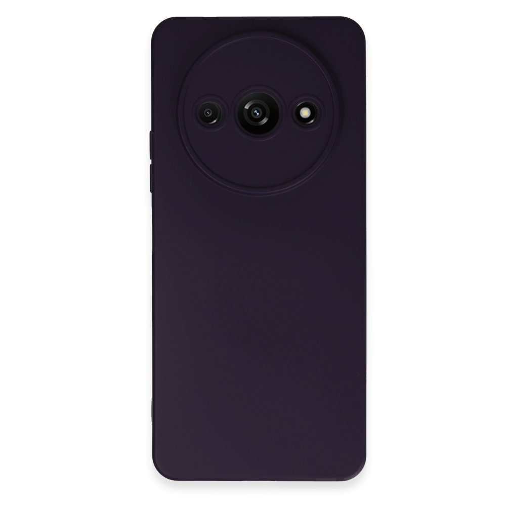Xiaomi Poco C61 Kılıf Nano içi Kadife Silikon - Mor Xiaomi Poco C61 Kılıf Nano içi Kadife Silikon - Mor