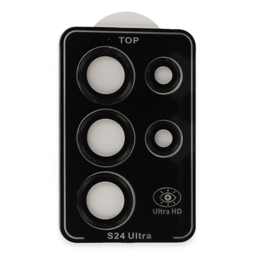 Joko Samsung Galaxy S23 Ultra PVD Metal Kamera Lens - Siyah