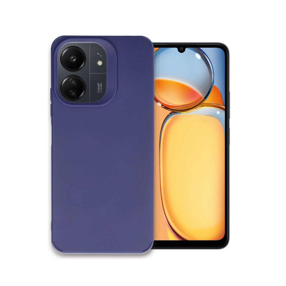  Xiaomi Poco C65 Kılıf Petro Silikon - Lacivert