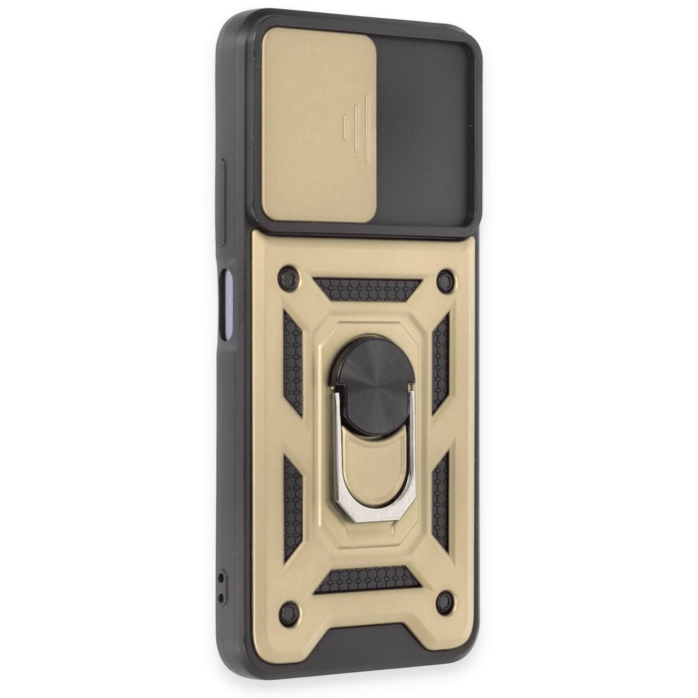 Redmi Note 12 5G Kılıf Pars Lens Yüzüklü Silikon - Gold Redmi Note 12 5G Kılıf Pars Lens Yüzüklü Silikon - Gold