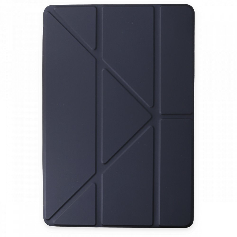  iPad 9.7 (2018) Kılıf Kalemlikli Mars Tablet Kılıfı - Lacivert