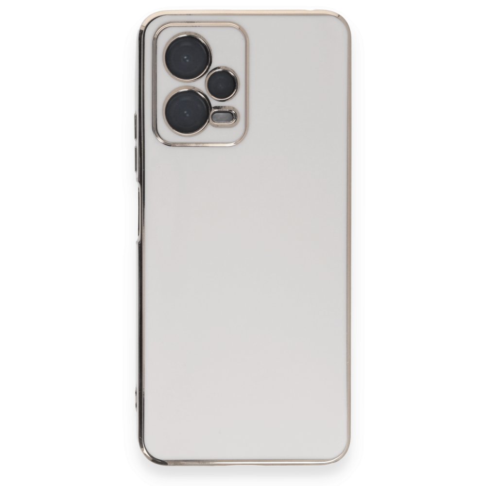 Xiaomi Poco X5 5G Kılıf Volet Silikon - Beyaz Xiaomi Poco X5 5G Kılıf Volet Silikon - Beyaz
