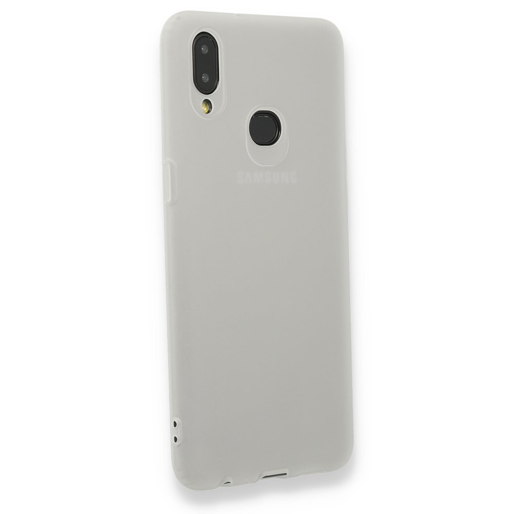 Samsung Galaxy A10S Kılıf Hopi Silikon - Beyaz Samsung Galaxy A10S Kılıf Hopi Silikon - Beyaz