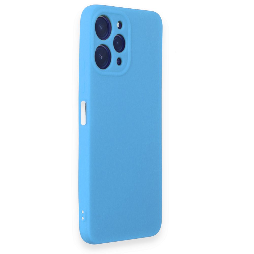 Redmi 12 Kılıf First Silikon - Mavi Redmi 12 Kılıf First Silikon - Mavi