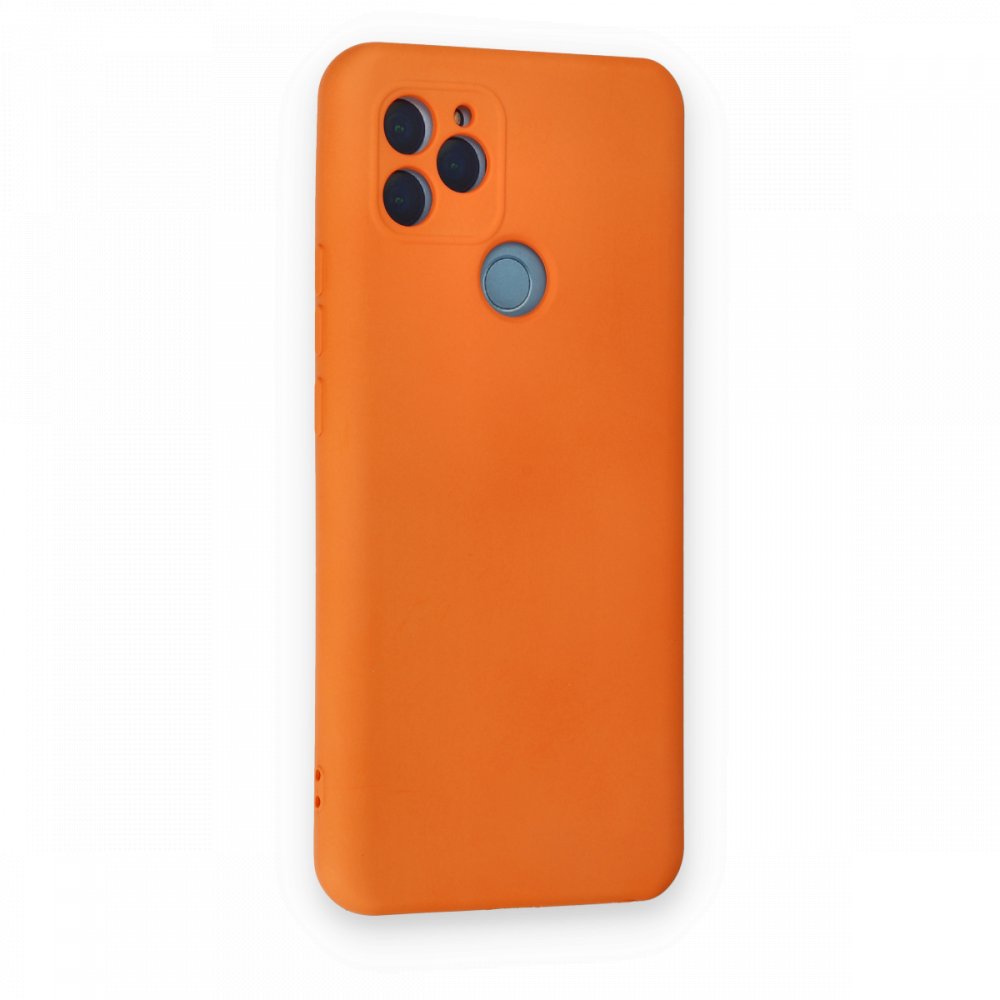  General Mobile GM 22 Kılıf Nano içi Kadife Silikon - Turuncu