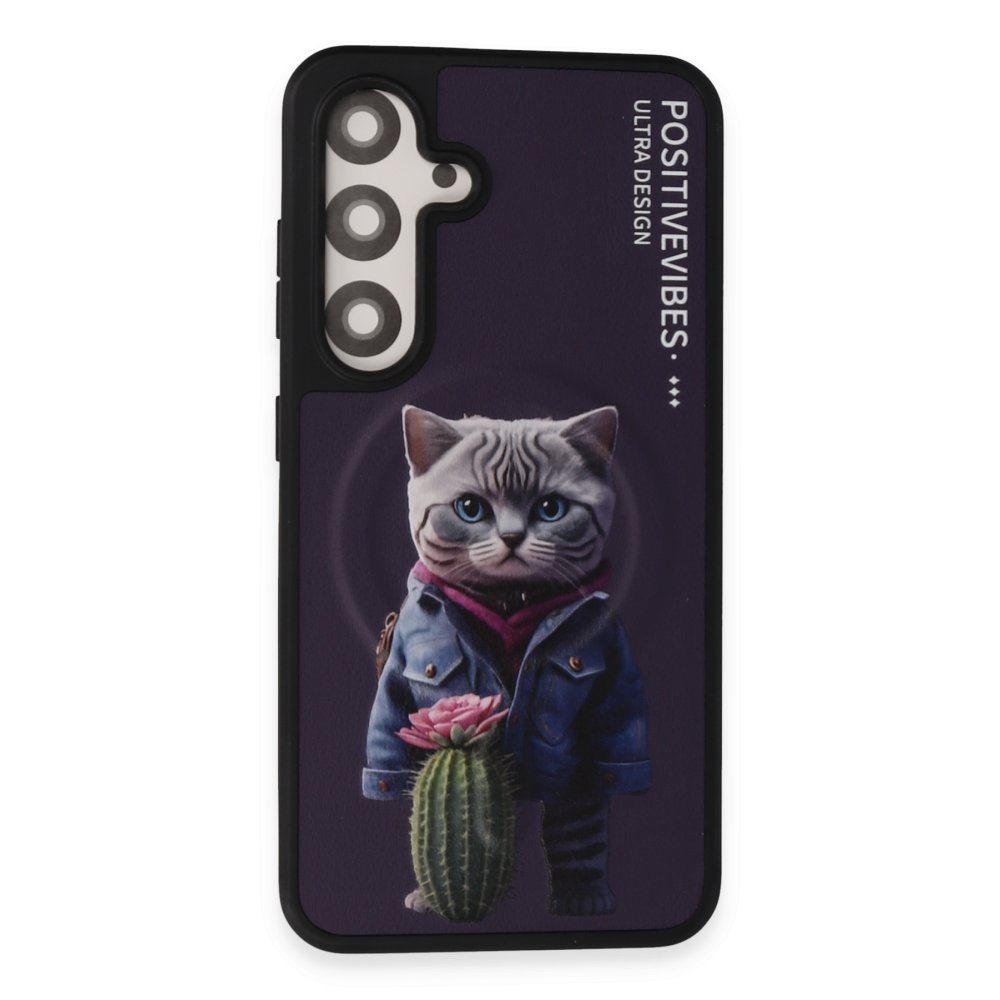 Joko Samsung Galaxy S23 Fun Magsafe Kapak - Derin Mor Joko Samsung Galaxy S23 Fun Magsafe Kapak - Derin Mor