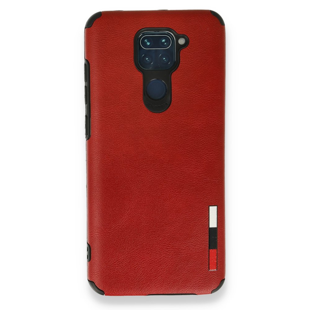 Redmi Note 9 Kılıf Loop Deri Silikon - Kırmızı Redmi Note 9 Kılıf Loop Deri Silikon - Kırmızı
