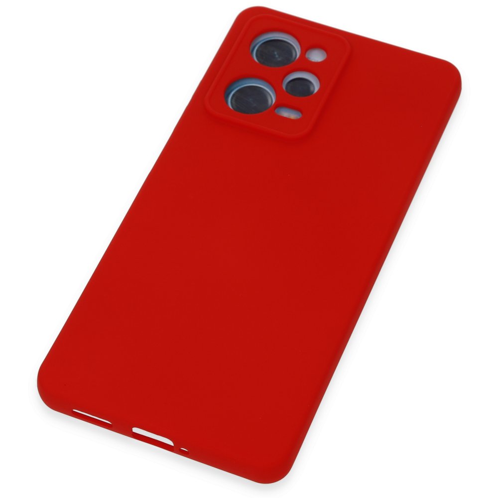 Xiaomi Poco X5 5G Kılıf Nano içi Kadife Silikon - Kırmızı Xiaomi Poco X5 5G Kılıf Nano içi Kadife Silikon - Kırmızı