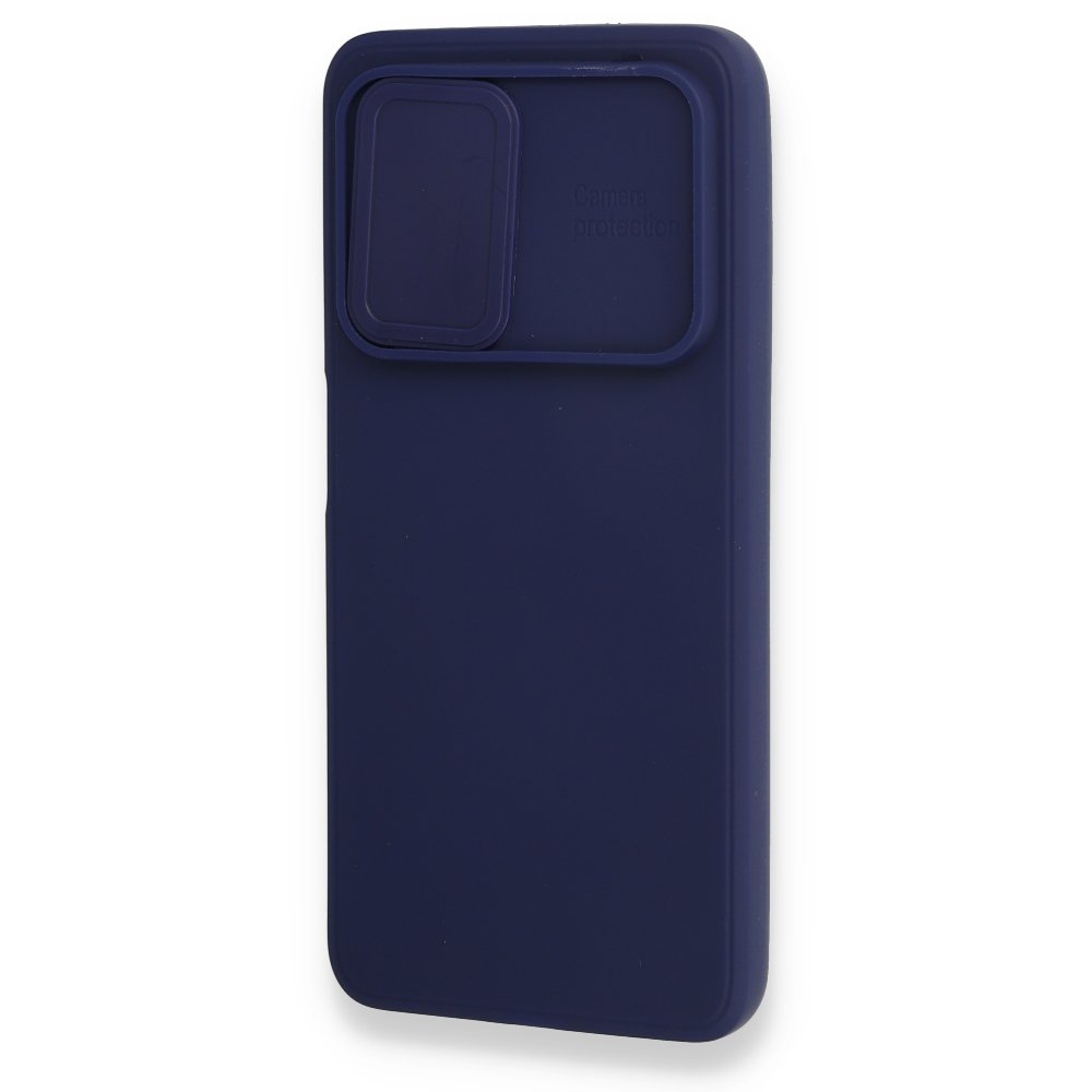  Xiaomi Mi 10T Pro Kılıf Color Lens Silikon - Lacivert
