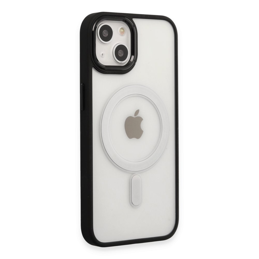  iPhone 15 Pro Kılıf Room Magneticsafe Silikon - Siyah
