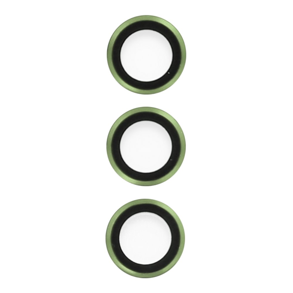  Samsung Galaxy S23 Metal Kamera Lens - Koyu Yeşil