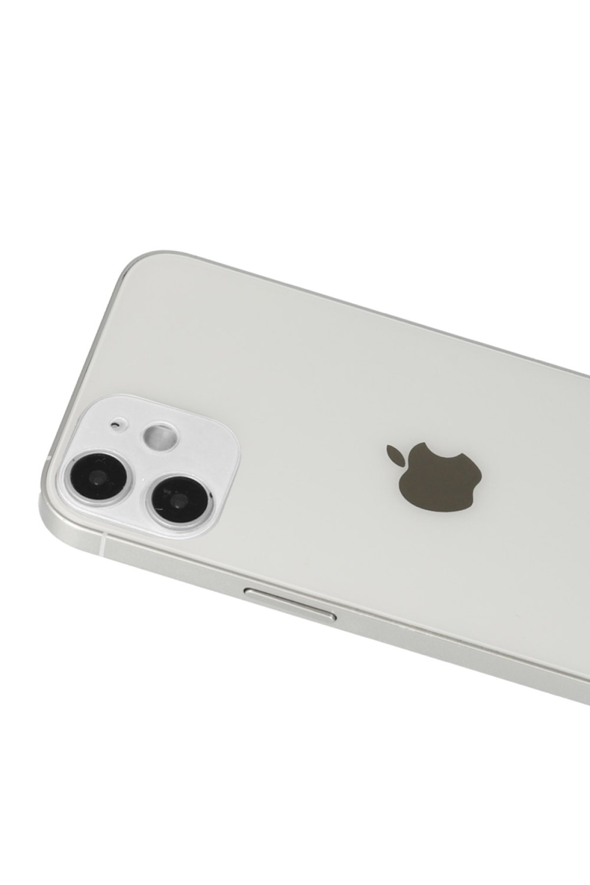iPhone 12 Rainbow Kamera Lens Koruma Cam - Beyaz iPhone 12 Rainbow Kamera Lens Koruma Cam - Beyaz