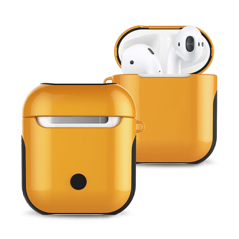  Airpods (1.nesil) 3in1 Kılıf - Sarı