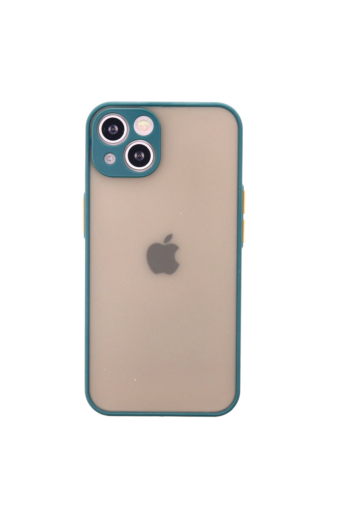  iPhone 14 Kılıf Montreal Silikon Kapak - Yeşil