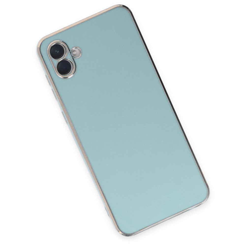  Samsung Galaxy A04 Kılıf Volet Silikon - Açık Yeşil