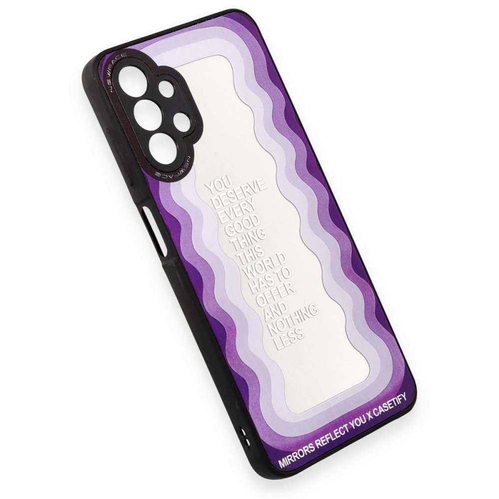  Samsung Galaxy A13 4G Kılıf Mirror Desenli Kapak - Mirror - 5