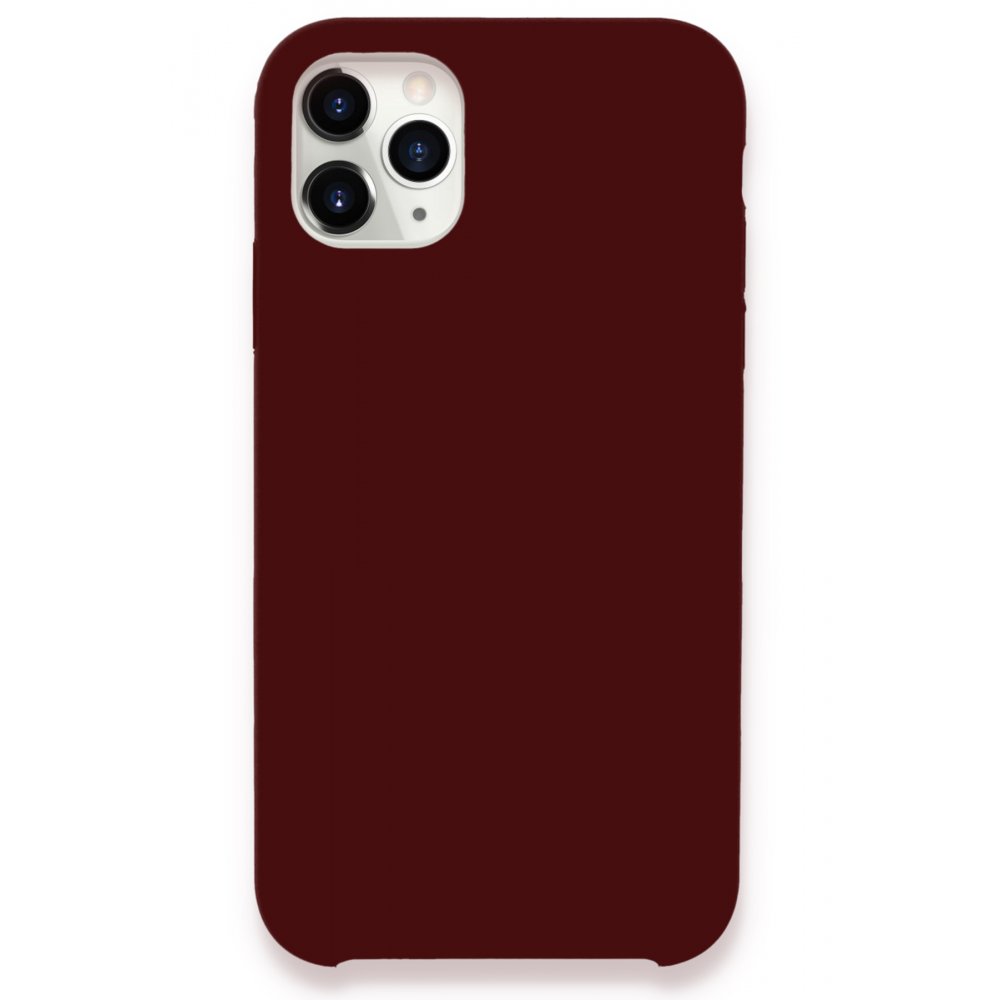  iPhone 11 Pro Max Kılıf Lansman Legant Silikon - Bordo