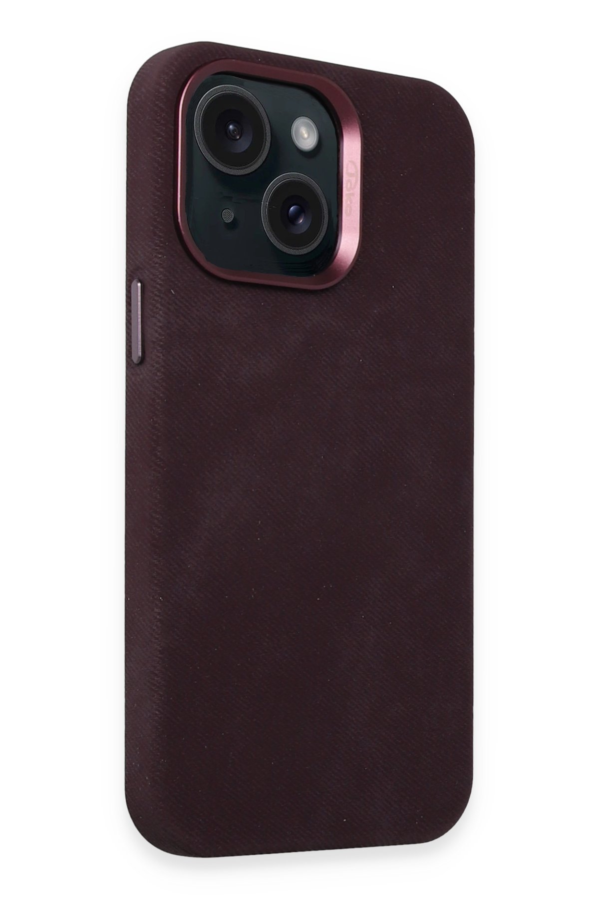 Joko iPhone 15 Kılıf Velvet Magsafe Kapak - Derin Mor