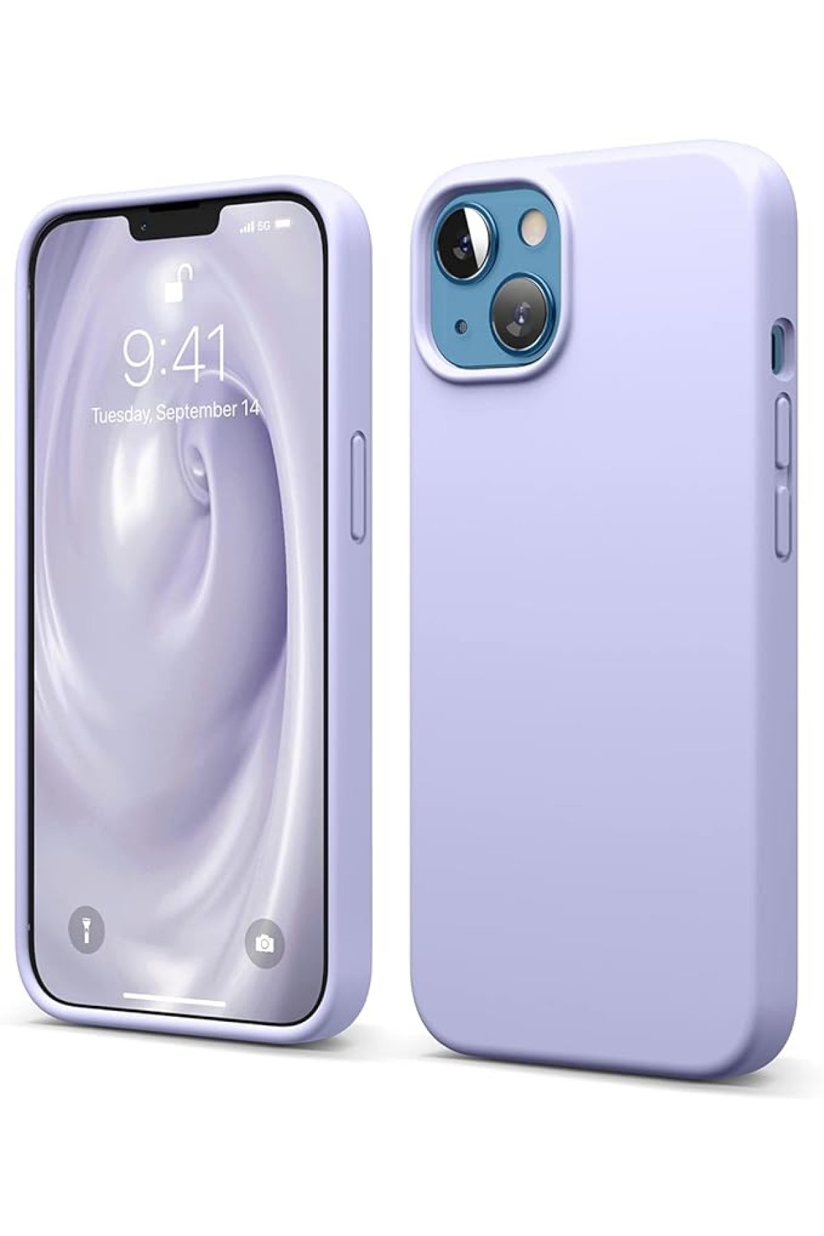  iPhone 13 Kılıf First Silikon - Lila