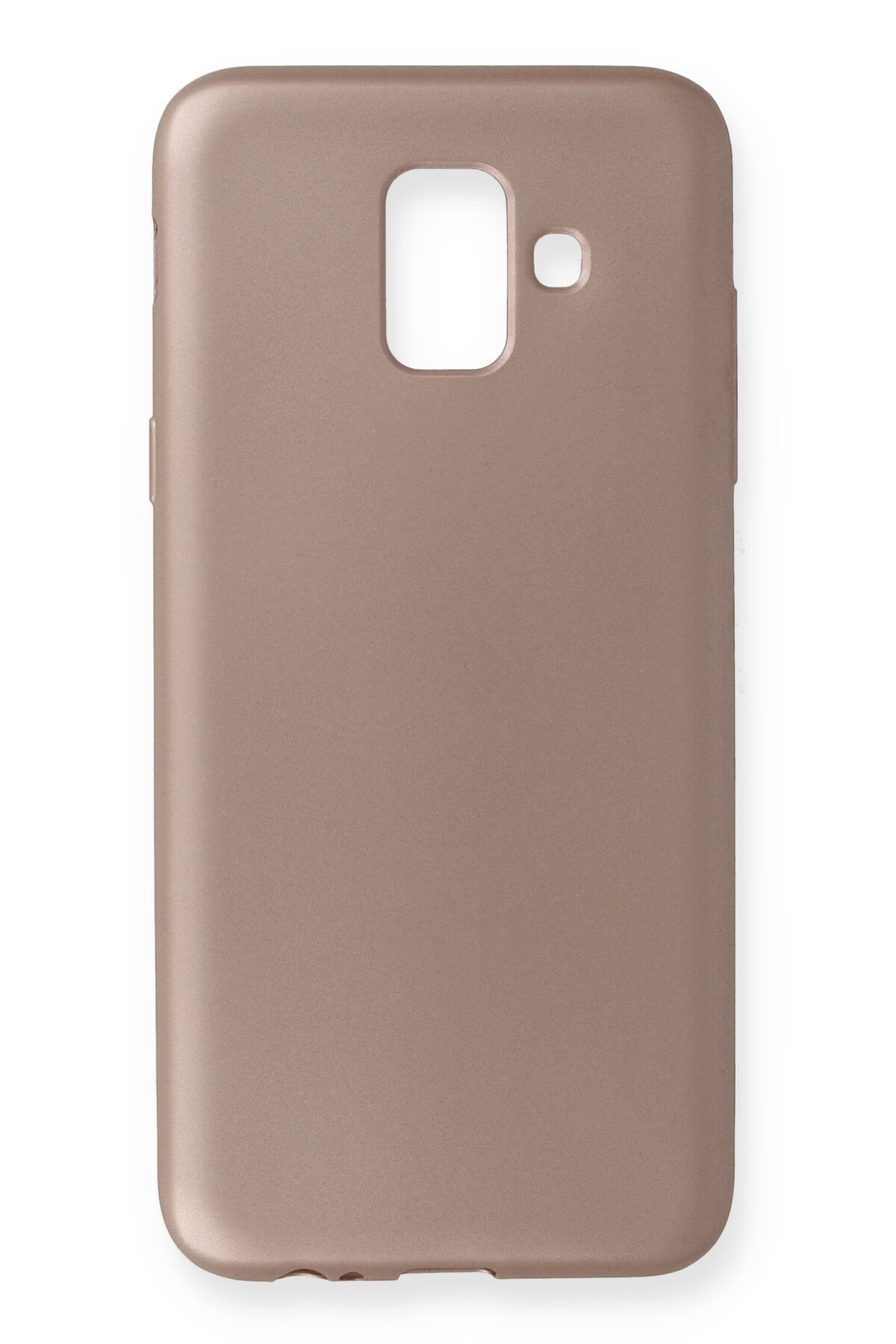 Samsung Galaxy A6 2018 Kılıf First Silikon - Rose Gold
