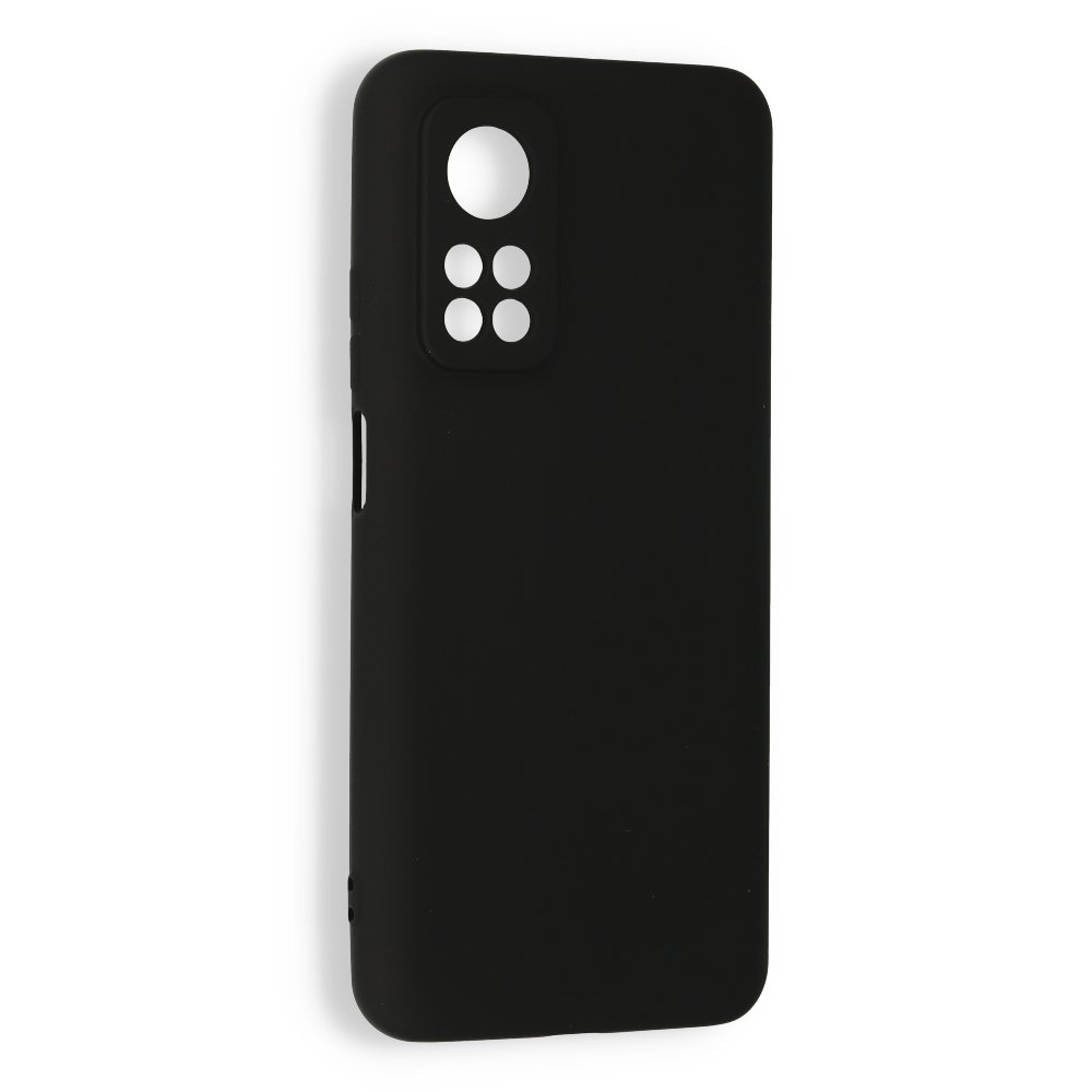  Xiaomi Mi 10T Pro Kılıf Nano içi Kadife Silikon - Siyah