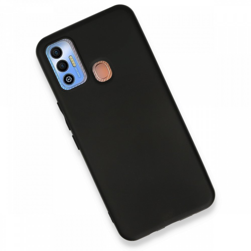 Tecno Spark 7T Kılıf First Silikon - Siyah Tecno Spark 7T Kılıf First Silikon - Siyah