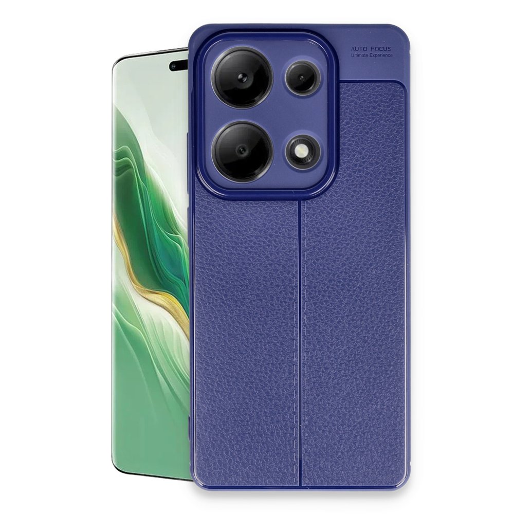 Redmi Note 13 Pro 4G Kılıf Auto Focus Kapak - Lacivert
