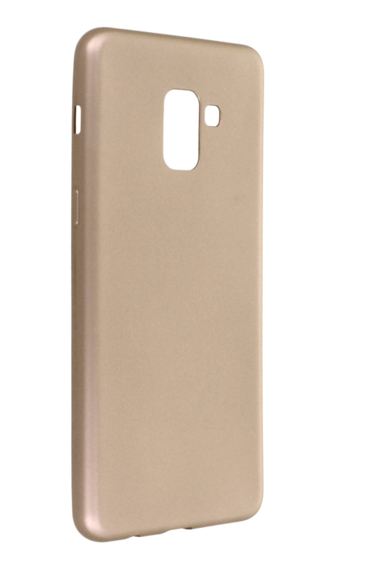  Samsung Galaxy A8 Plus 2018 Kılıf First Silikon - Gold