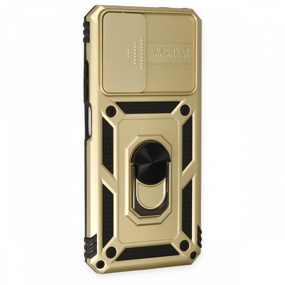Redmi Note 11S Kılıf Pars Lens Yüzüklü Silikon - Gold Redmi Note 11S Kılıf Pars Lens Yüzüklü Silikon - Gold