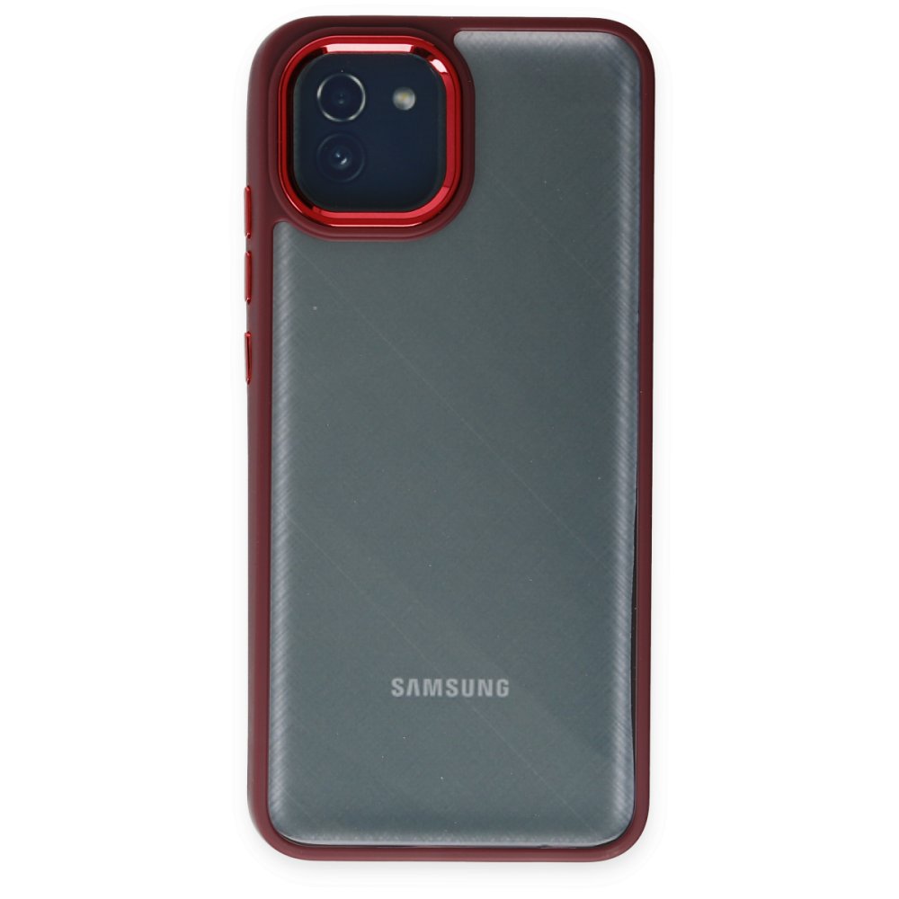  Samsung Galaxy A03 Kılıf Dora Kapak - Kırmızı