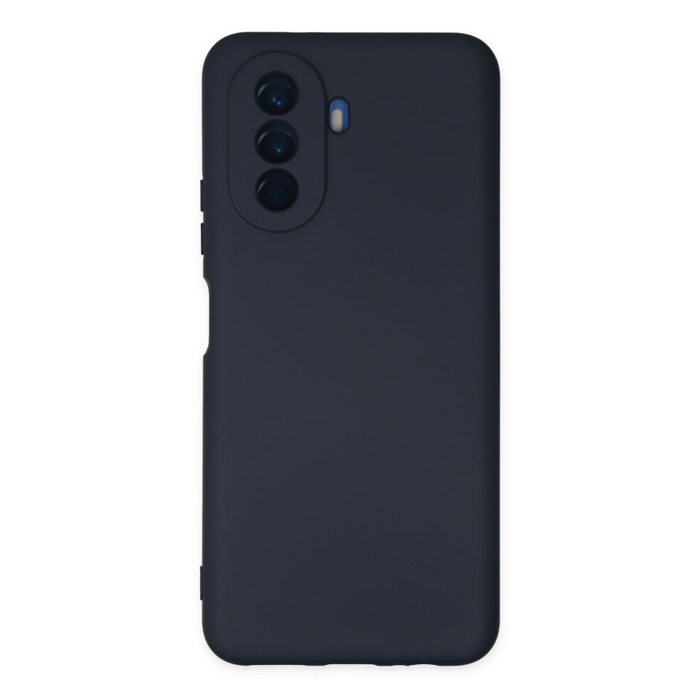 Huawei Nova Y70 Kılıf Nano içi Kadife Silikon - Lacivert Huawei Nova Y70 Kılıf Nano içi Kadife Silikon - Lacivert