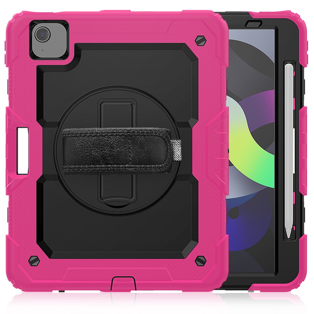  iPad Air 4 10.9 Kılıf Pars Tablet Kapak - Pembe
