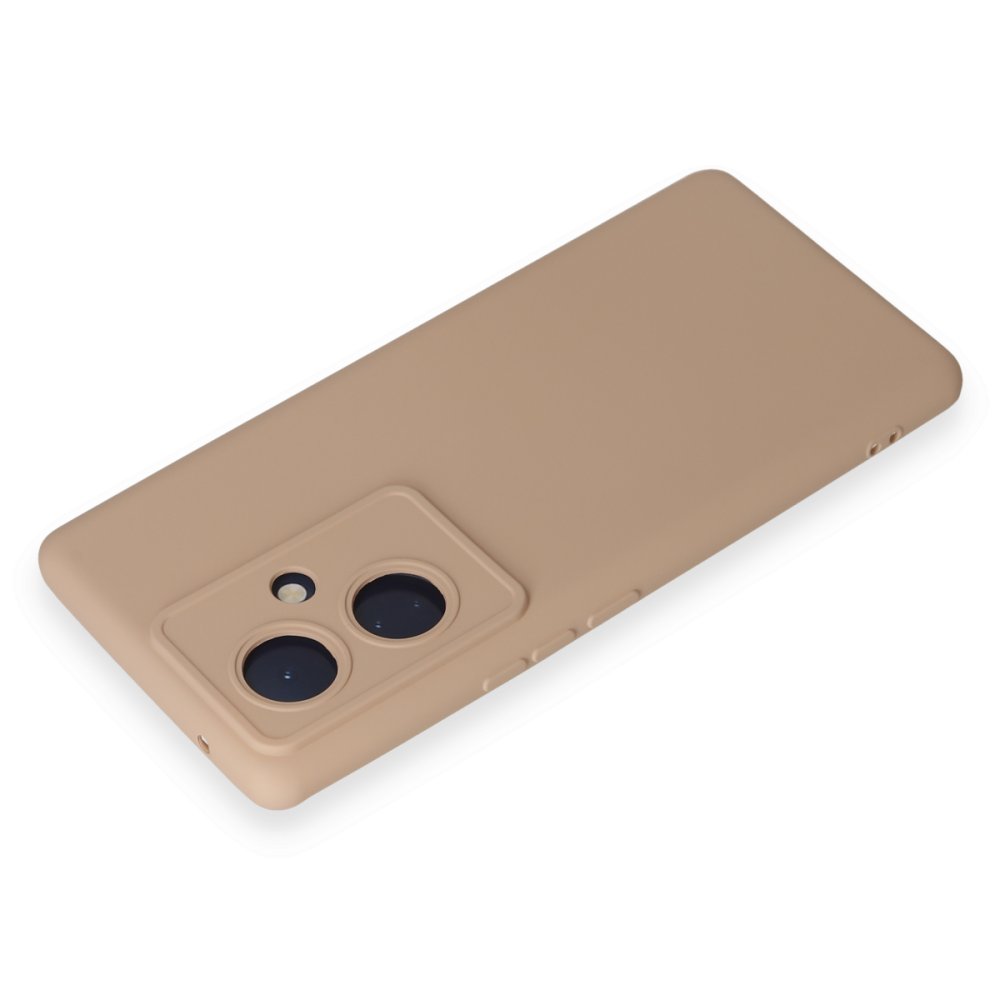 Vivo V29 Lite Kılıf Nano içi Kadife Silikon - Pudra Vivo V29 Lite Kılıf Nano içi Kadife Silikon - Pudra