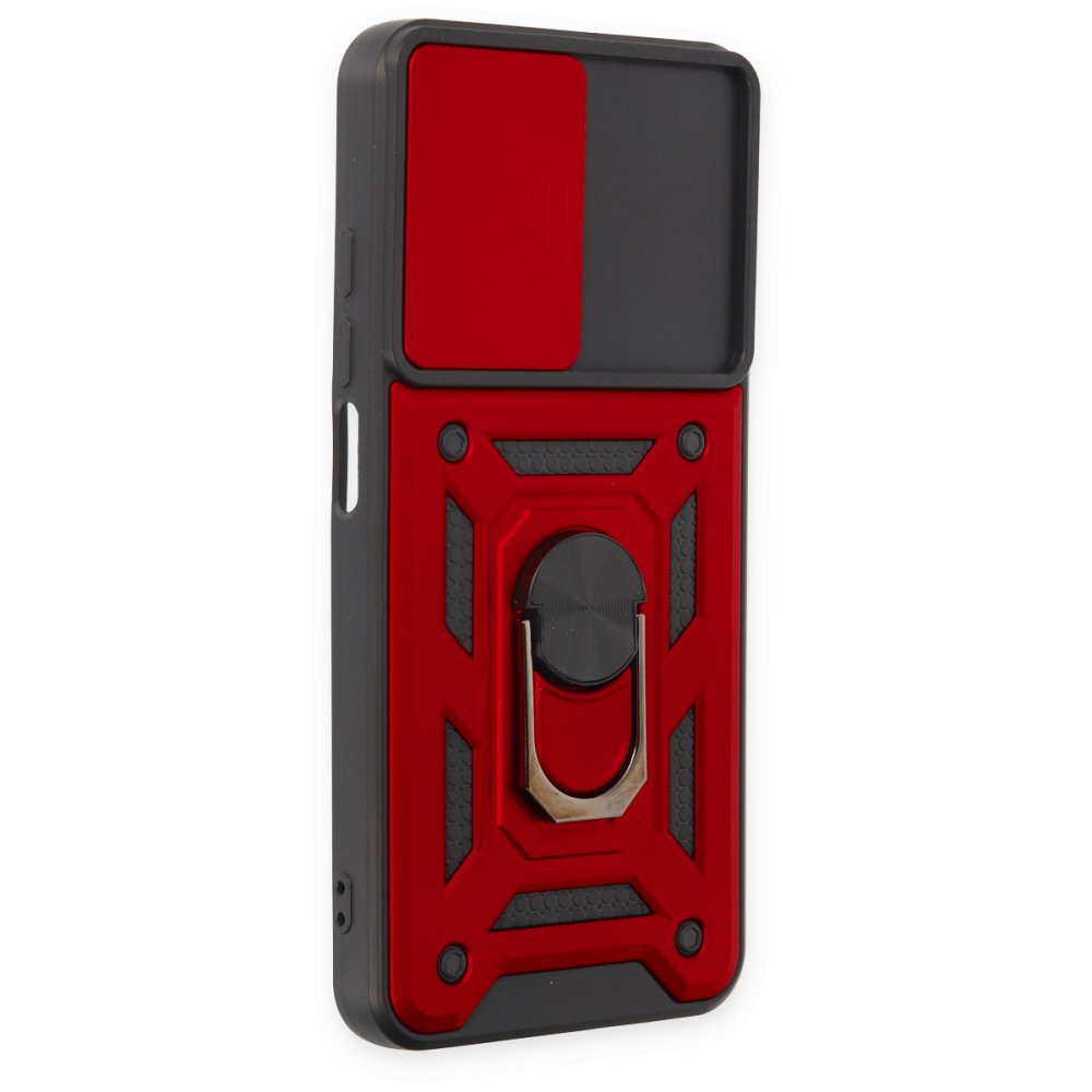 Xiaomi Pocophone M3 Kılıf Pars Lens Yüzüklü Silikon - Kırmızı  Xiaomi Pocophone M3 Kılıf Pars Lens Yüzüklü Silikon - Kırmızı