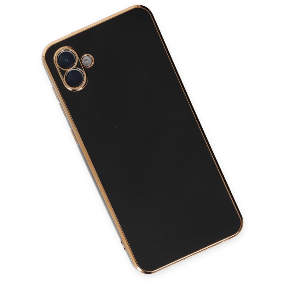  Samsung Galaxy A04 Kılıf Volet Silikon - Siyah