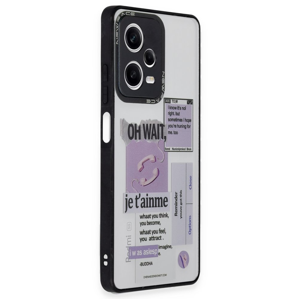 Redmi Note 12 Pro 5G Kılıf Mirror Desenli Kapak - Mirror - 4