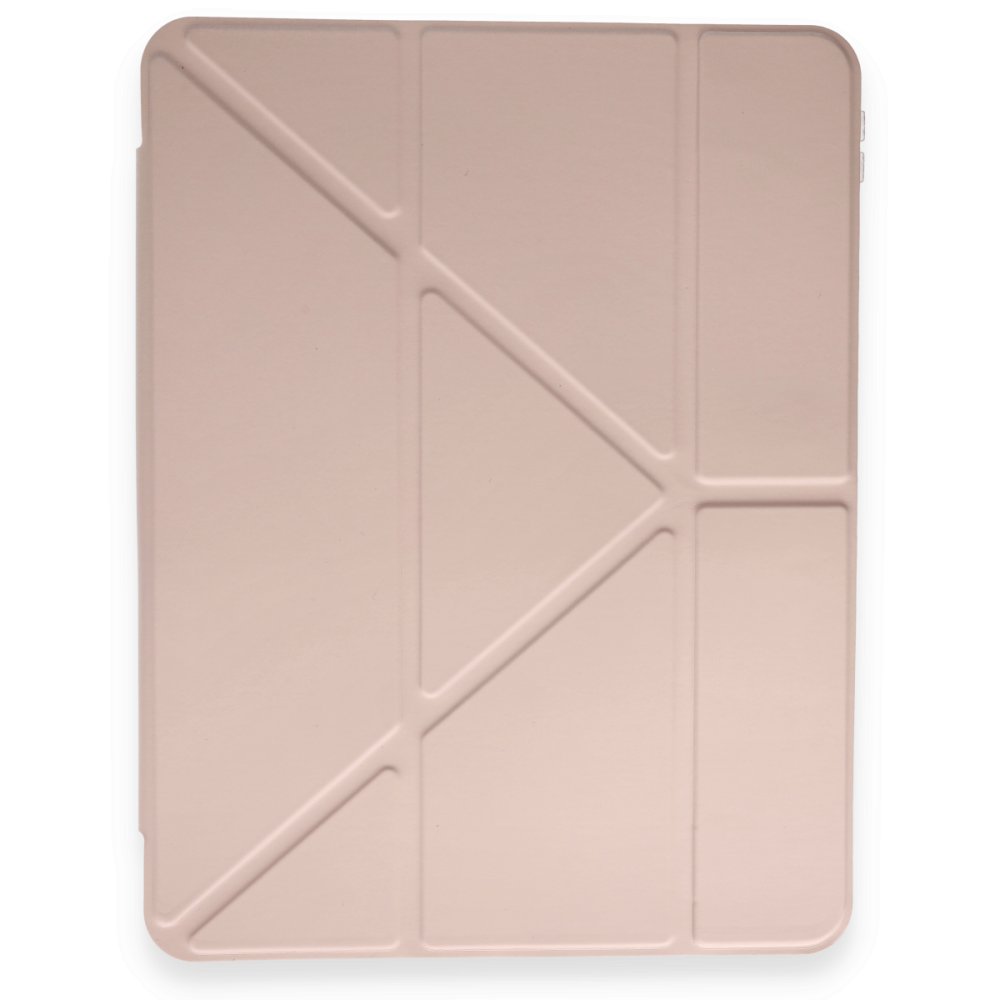  Xiaomi Pad 6 Kılıf Kalemlikli Mars Tablet Kılıfı - Rose Gold