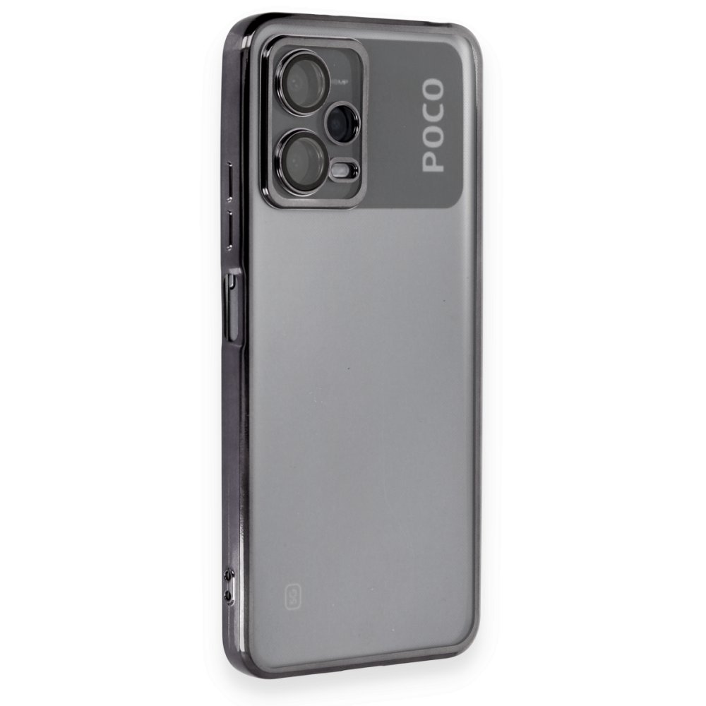 Xiaomi Poco X5 5G Kılıf Razer Lensli Silikon - Siyah Xiaomi Poco X5 5G Kılıf Razer Lensli Silikon - Siyah