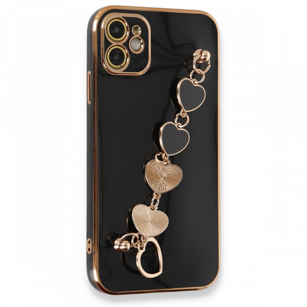  iPhone 11 Kılıf Esila Silikon - Siyah