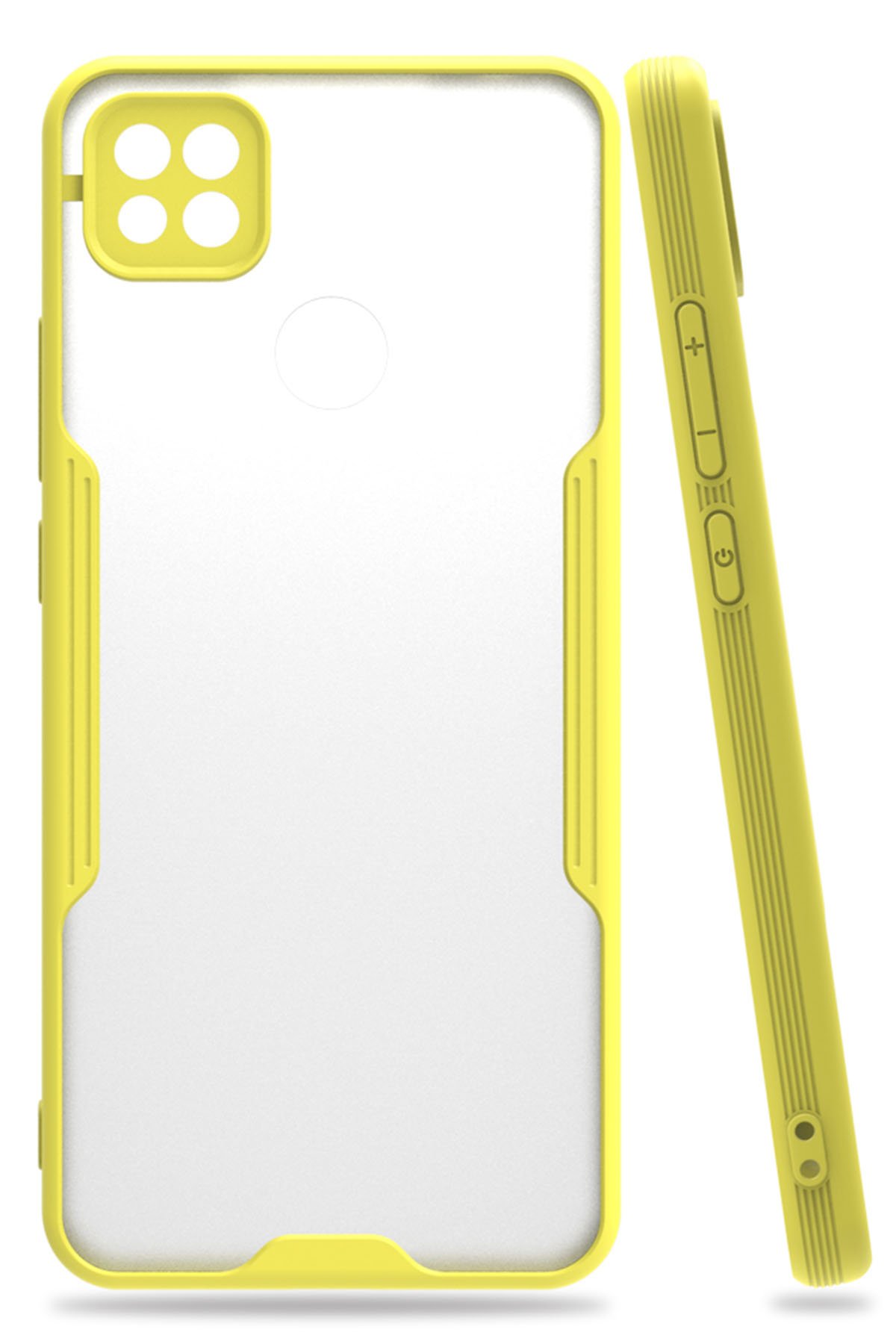 Redmi 9C Kılıf Platin Silikon - Sarı Redmi 9C Kılıf Platin Silikon - Sarı