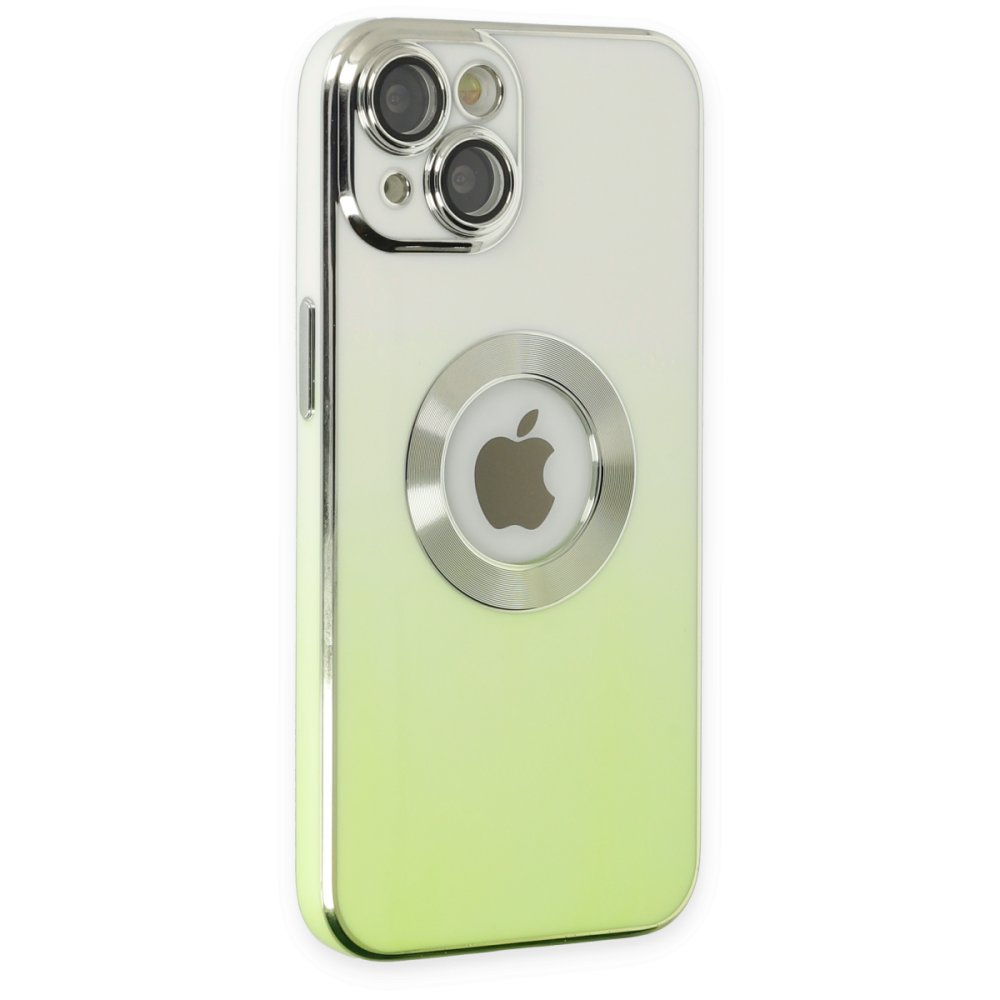  iPhone 13 Kılıf Best Silikon - Yeşil