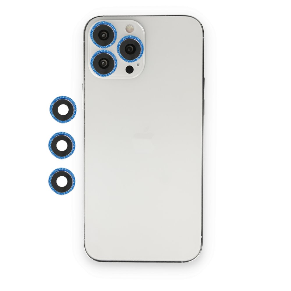  iPhone 13 Pro Shine Kamera Lens - Mavi