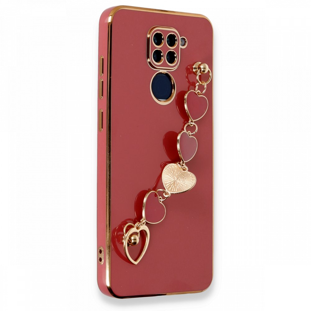 Redmi Note 9 Kılıf Esila Silikon - Kırmızı Redmi Note 9 Kılıf Esila Silikon - Kırmızı