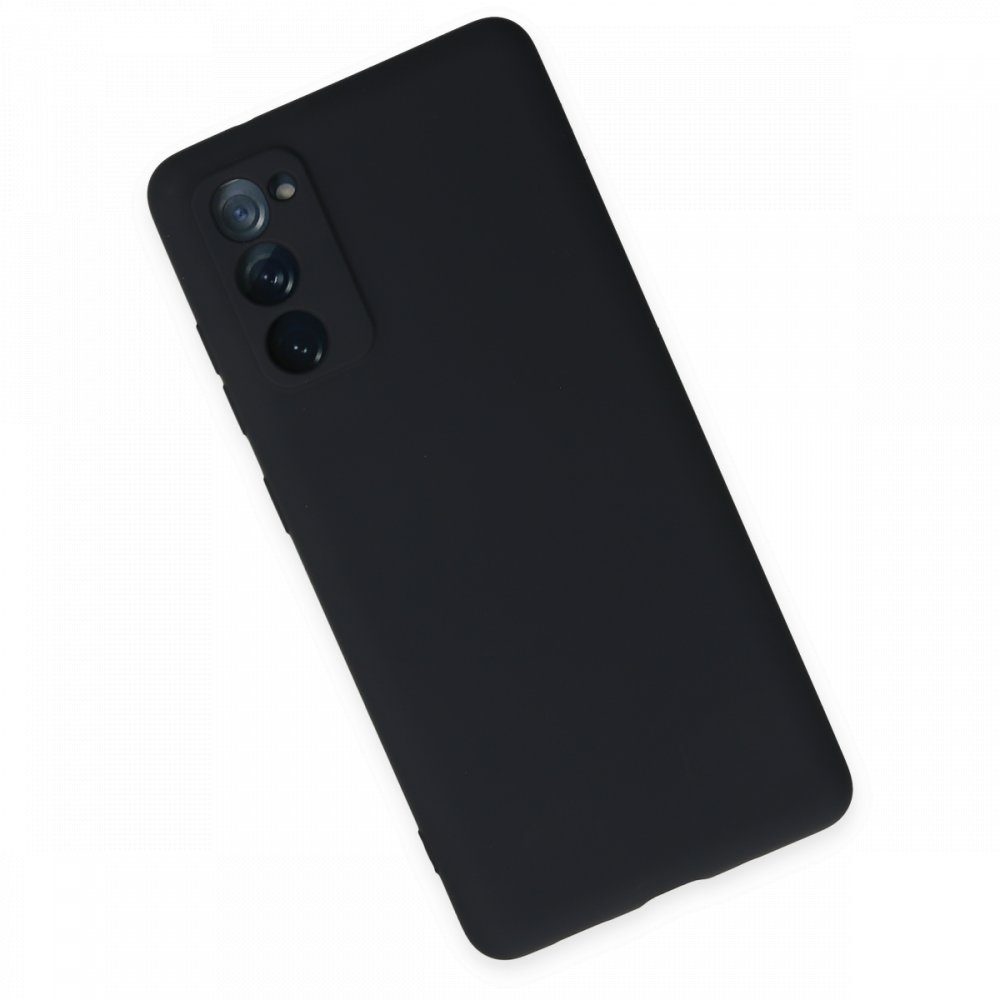  Samsung Galaxy S20 FE Kılıf Nano içi Kadife Silikon - Lacivert