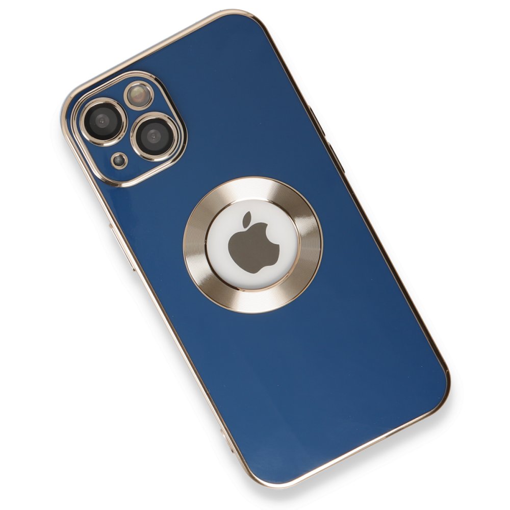  iPhone 14 Plus Kılıf Store Silikon - Mavi