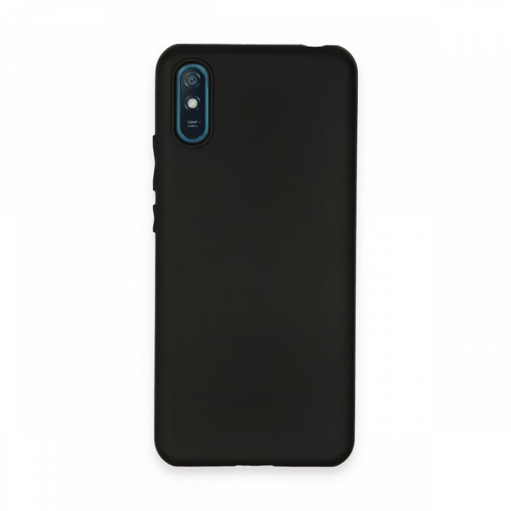 Redmi 9A Kılıf First Silikon - Siyah Redmi 9A Kılıf First Silikon - Siyah