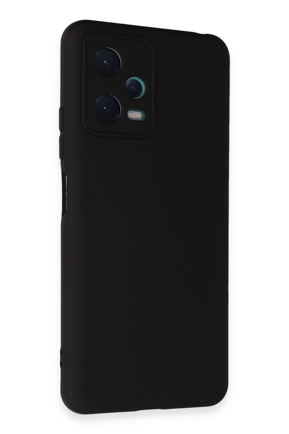 Redmi Note 12 5G Kılıf Nano içi Kadife Silikon - Siyah Redmi Note 12 5G Kılıf Nano içi Kadife Silikon - Siyah