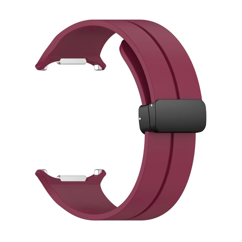  Watch 7 Ultra KR418 Tender Silikon Kordon - Bordo