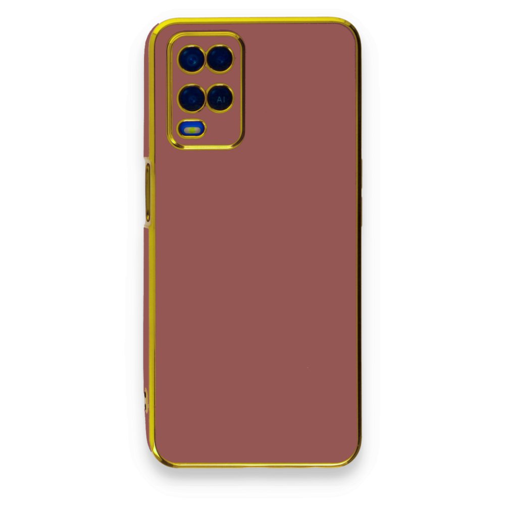 Oppo A54 4G Kılıf Volet Silikon - Kırmızı Oppo A54 4G Kılıf Volet Silikon - Kırmızı