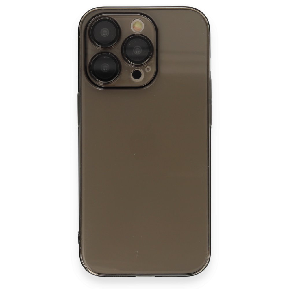  iPhone 13 Pro Kılıf Armada Lensli Kapak - Siyah
